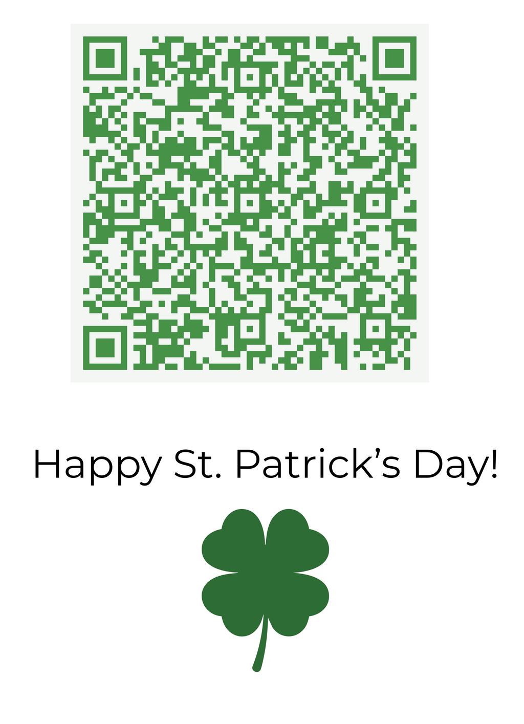 Lucky Charm Tech Sweatshirt "May your troubles be less and your blessings...